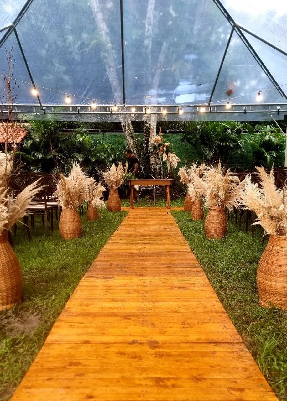 Iluminação e decoração de casamento  - Foto 5