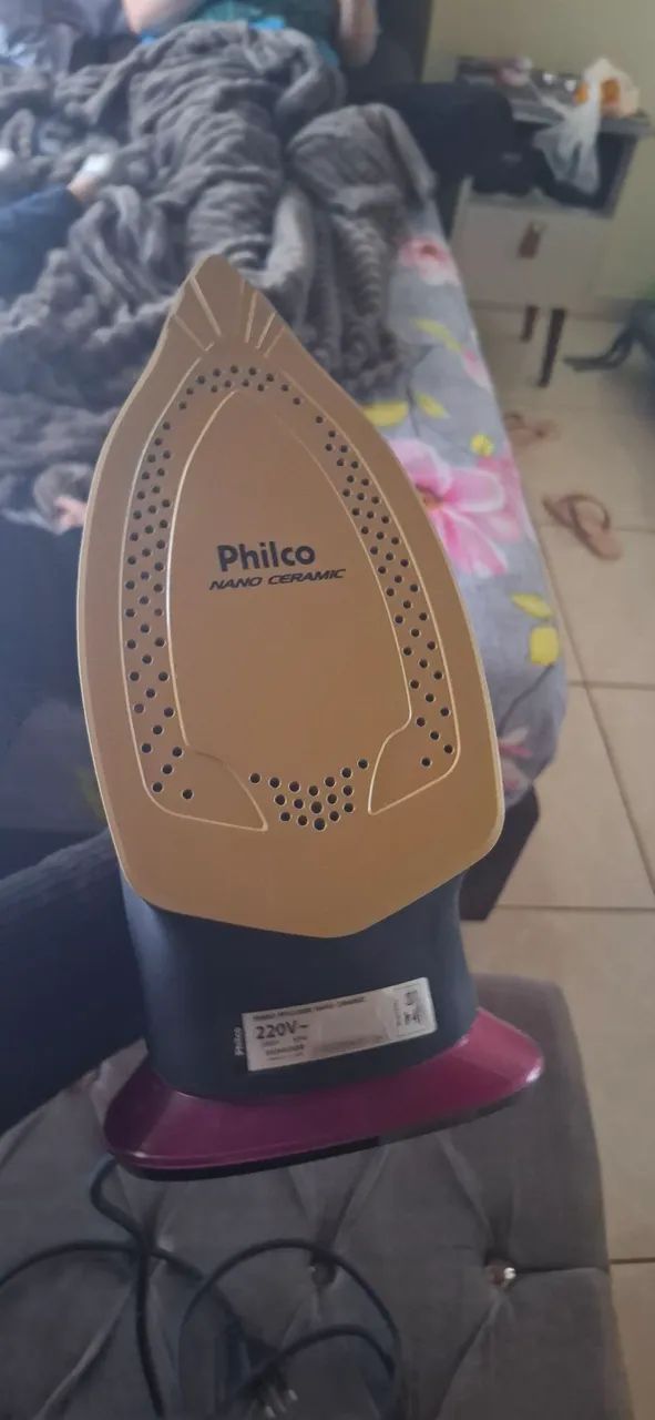 Ferro de passar Philco rosa ( tem cerâmica) - Foto 3