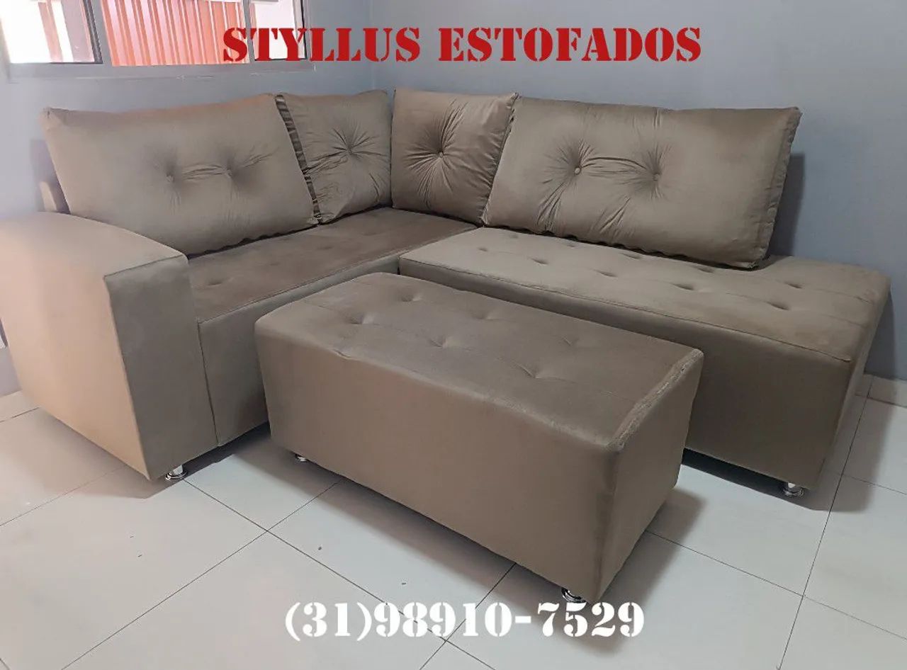 Sofás de canto novo
