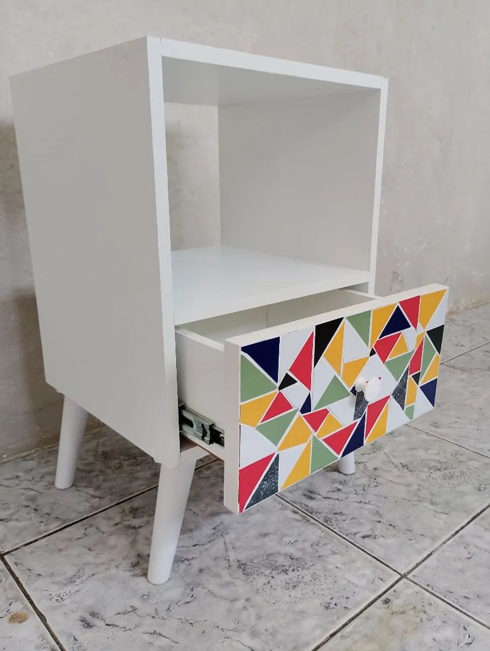 Mesinha de cabeceira mosaico  - Foto 5