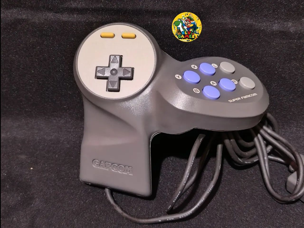 Controle Capcom Doldier Pad - Super Nintendo/Famicom