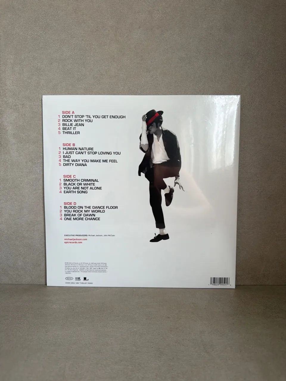 Disco de Vinil Duplo Michael Jackson - Number Ones - Foto 2