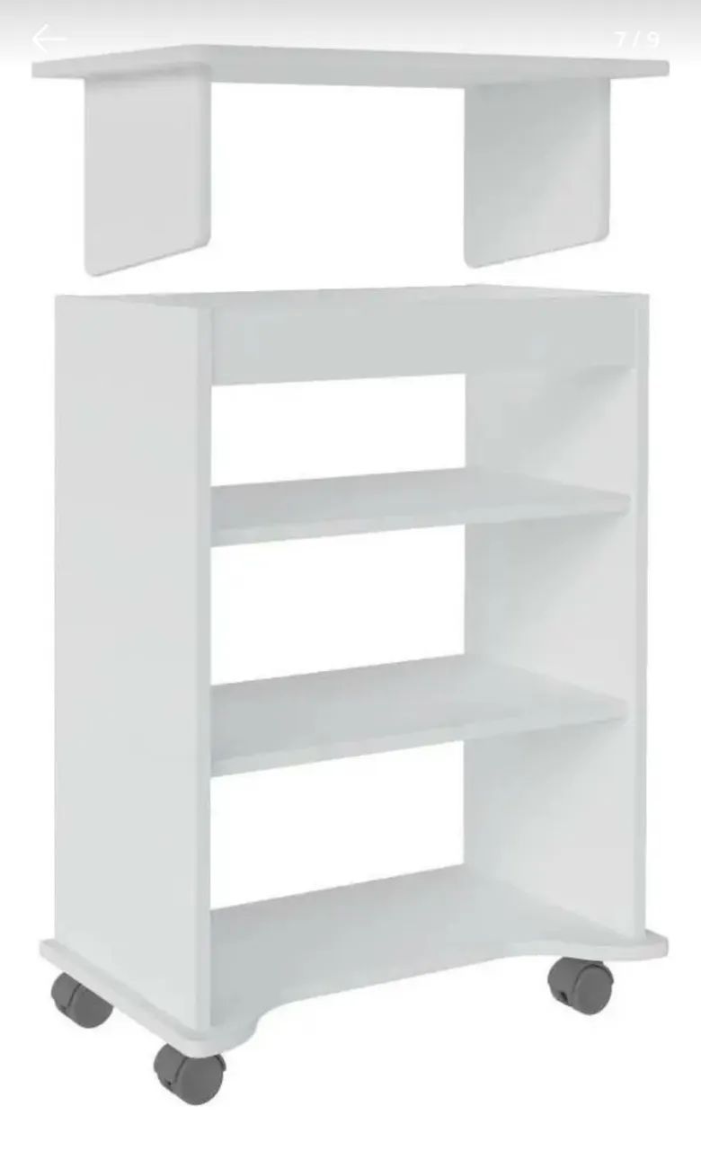 Mesa Para Computador Tampo Portatil Branco - Artely446520409814487041