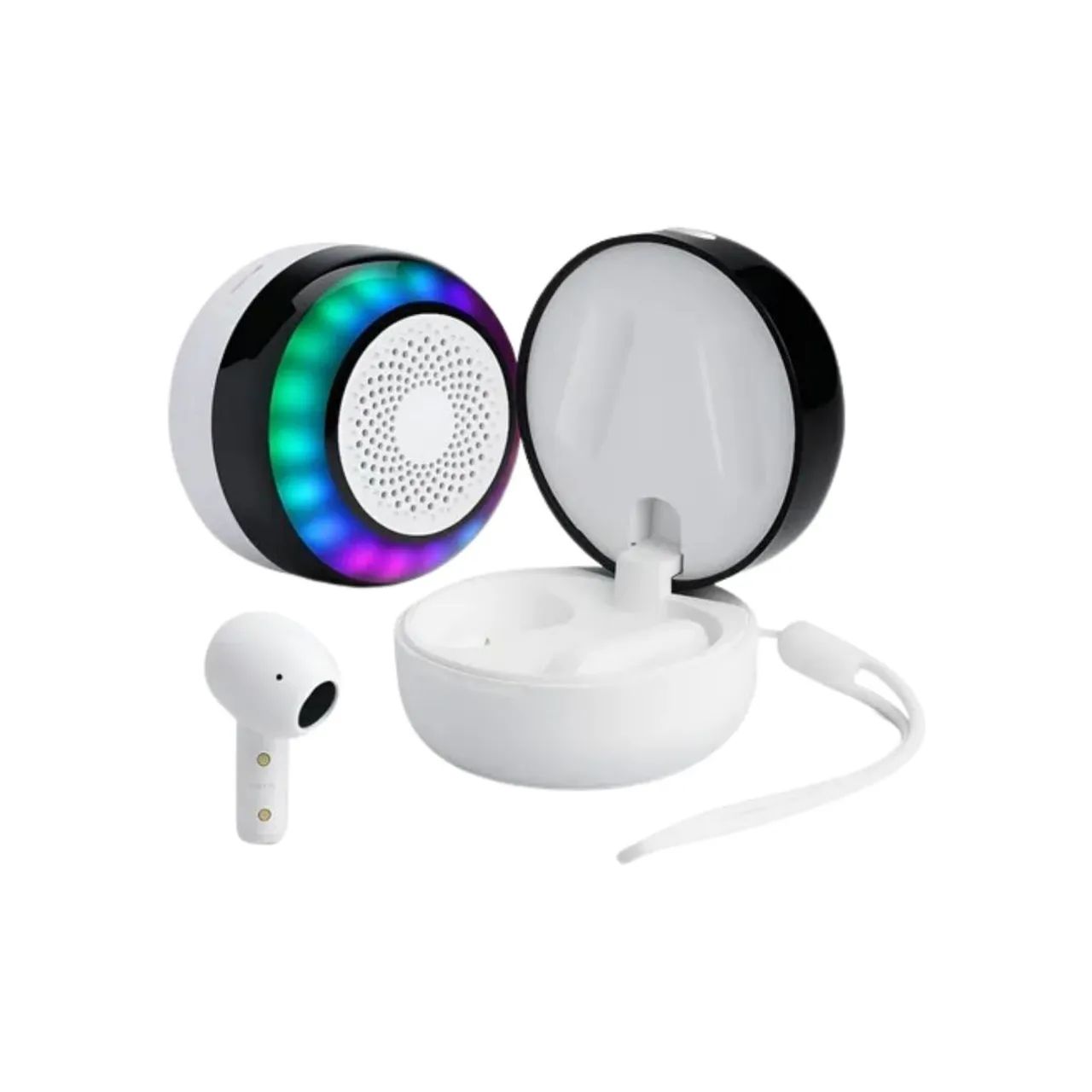 Fone de Ouvido Bluetooth e Mini Caixa de Som Bluetooth (2 em 1) - Foto 2
