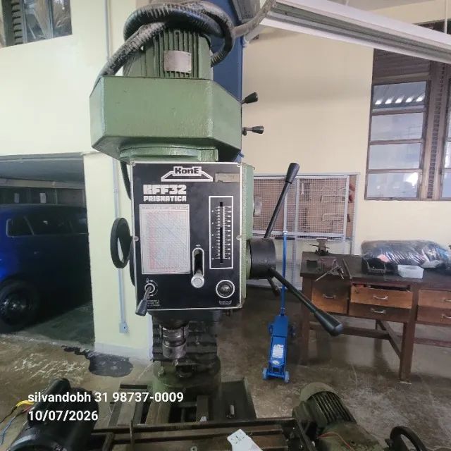 Furadeira fresadora Kone KFF 32 com mesa automática - Foto 4
