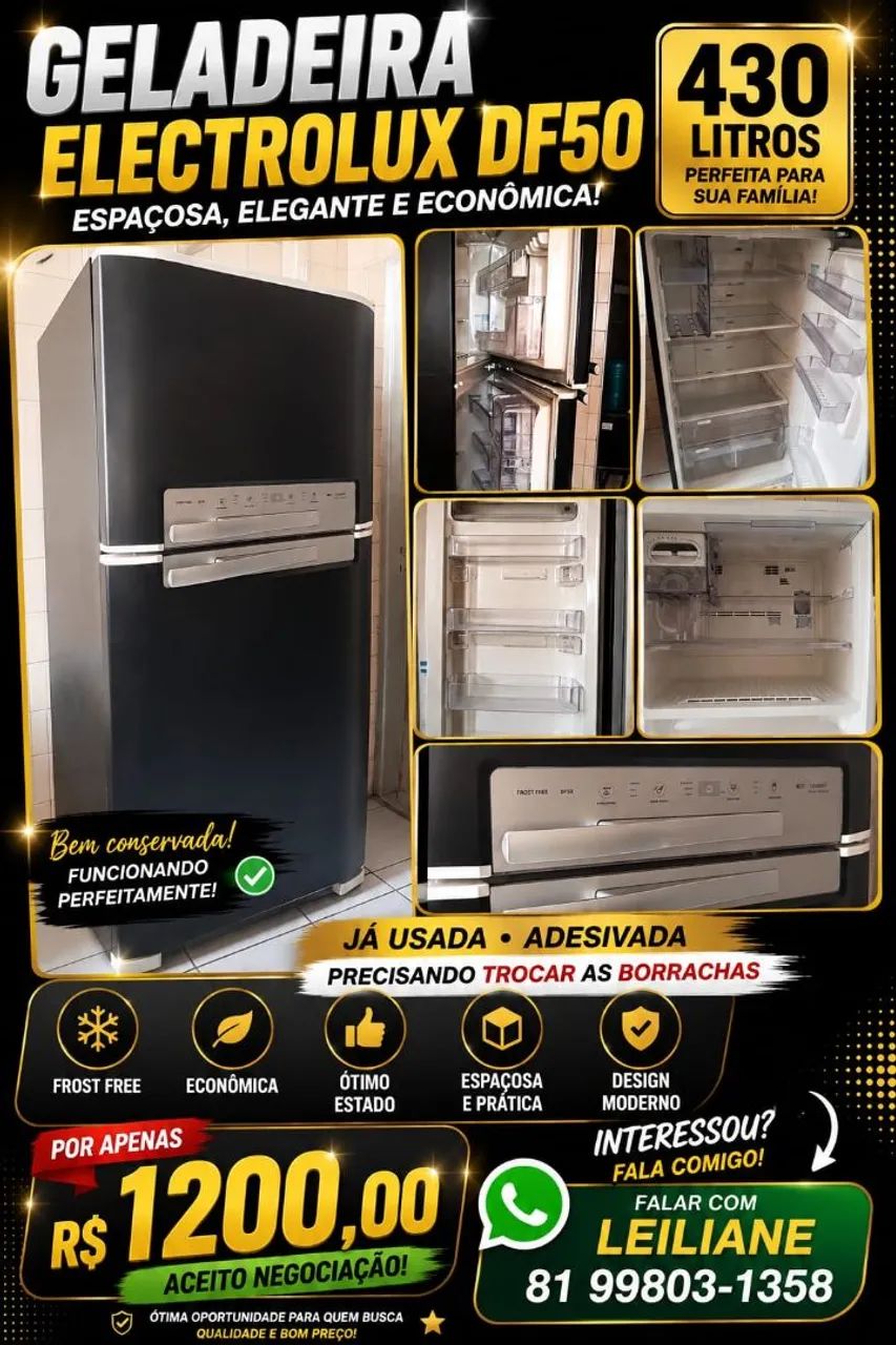 Geladeira Eletrolux DF50 - Foto 2