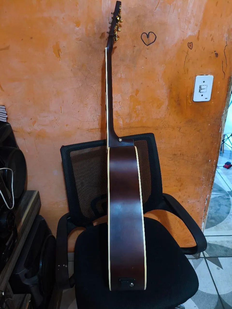 Violão eletroacústico phx com afinador  - Foto 4