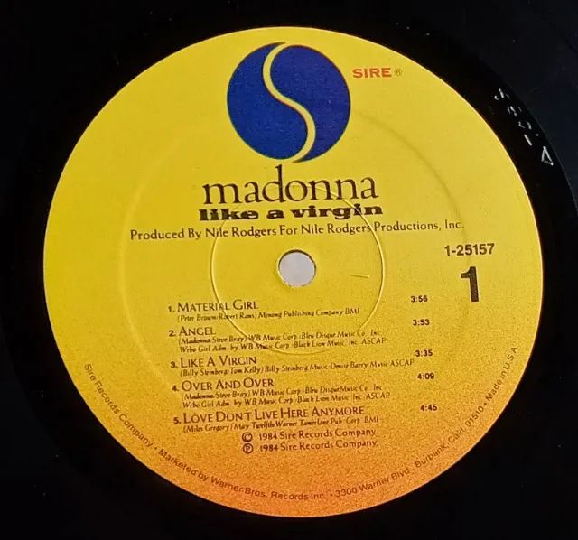 LP Vinil Importado - Madonna - Like a Virgin com encarte - Foto 4