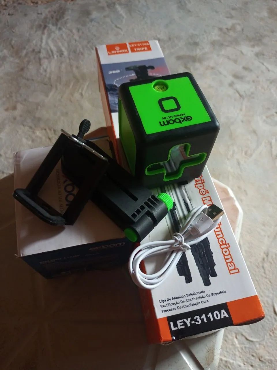 Mini nível a Lazer  - Foto 3