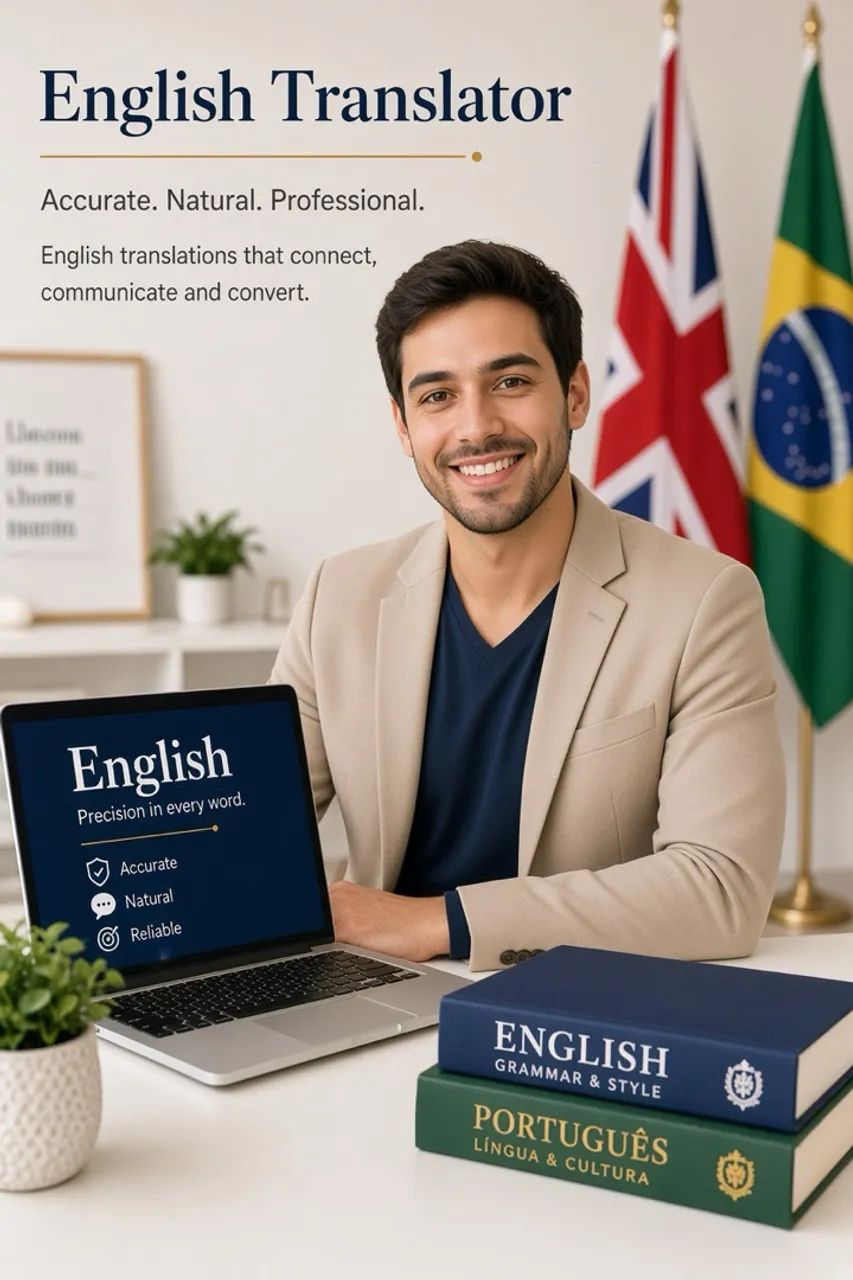 Traduções em Inglês que Conectam e Convertem