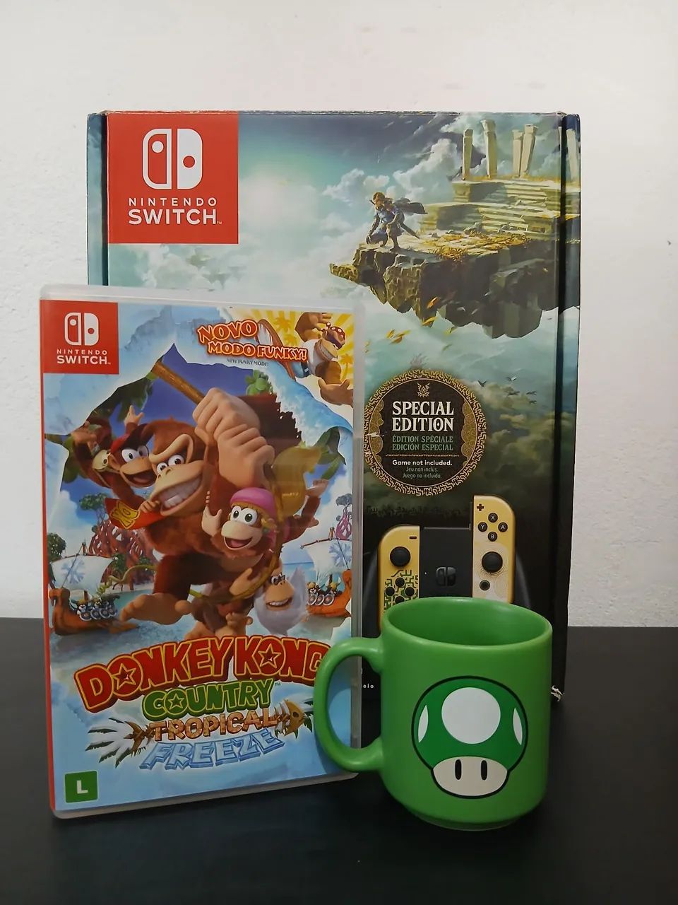 Donkey Konk Country Tropical Frezze - Jogo - Nintendo Switch
