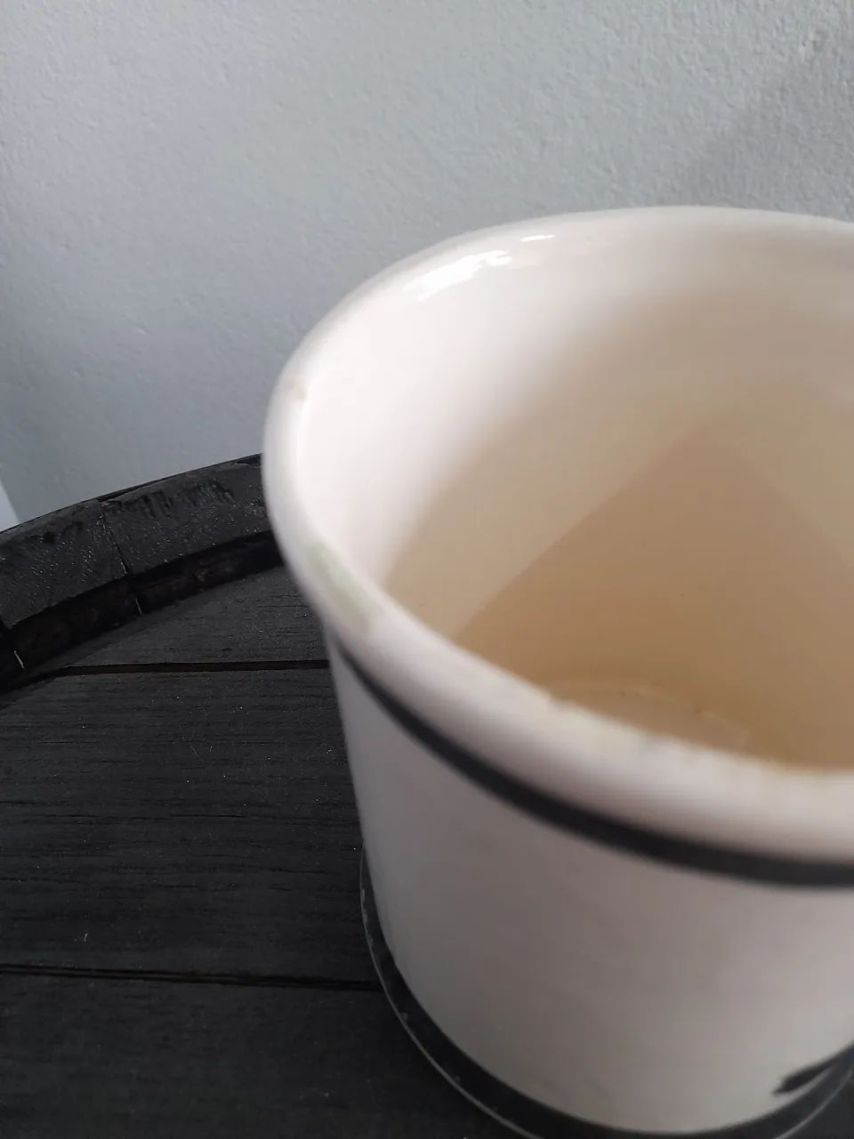 Vaso de cerâmica com tema do vaco - Foto 3