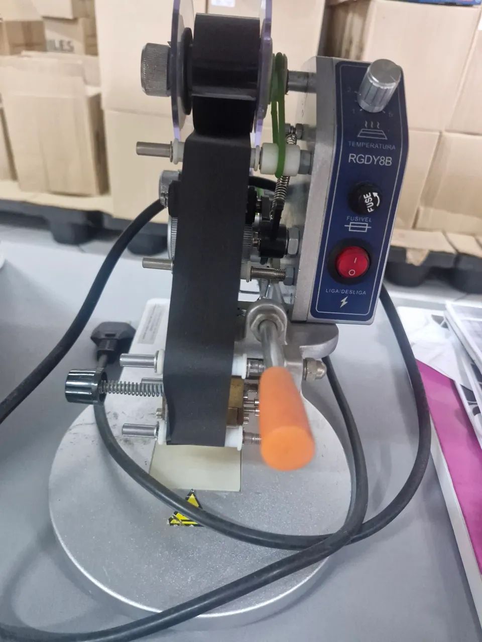 DATADOR DE EMBALAGENS UMIDAS - DATADOR TERMICO