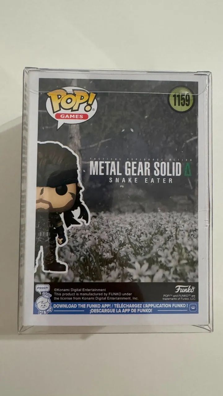 Funko Pop #1159 Metal Gear Solid Snake Eater - Naked Snake (Big Boss) Boneco - Foto 2