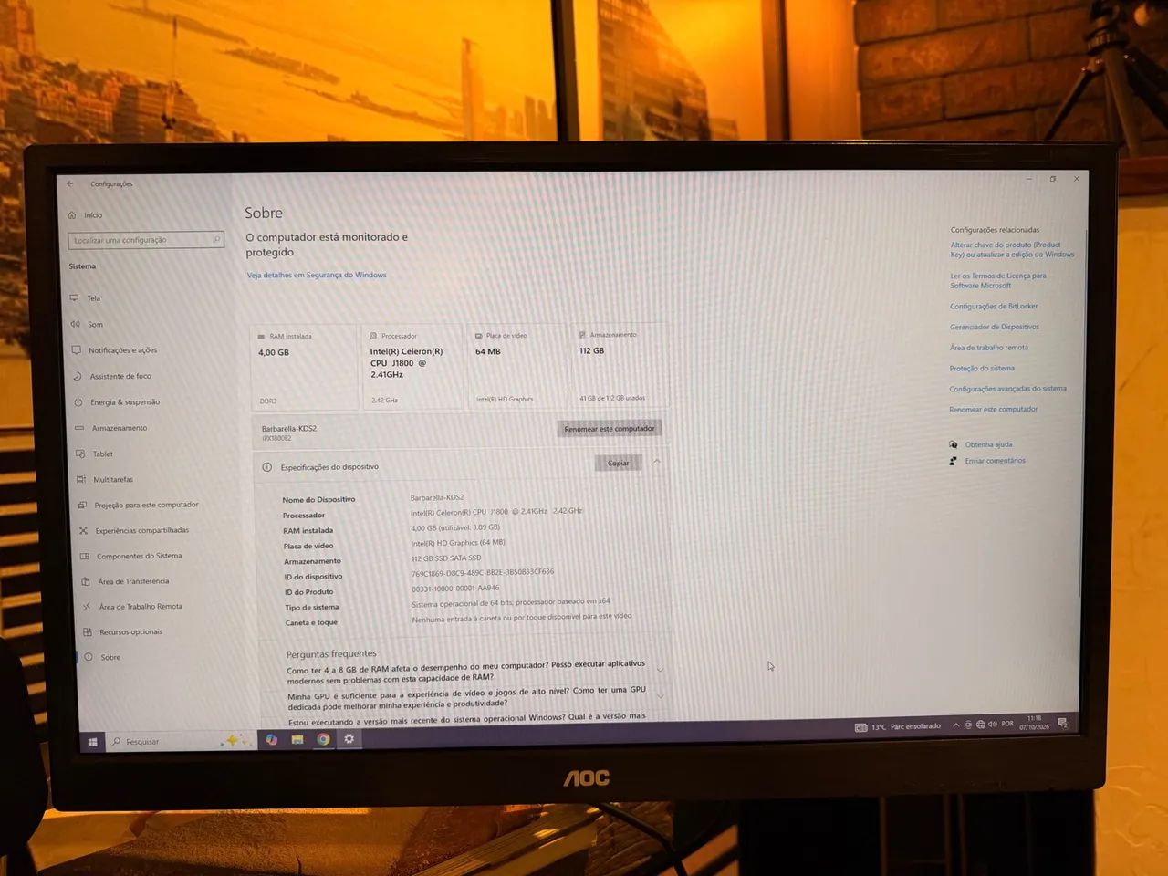 2 Computadores Elgin E3 Nano PDV com SSD e Teclado Numérico - Foto 2