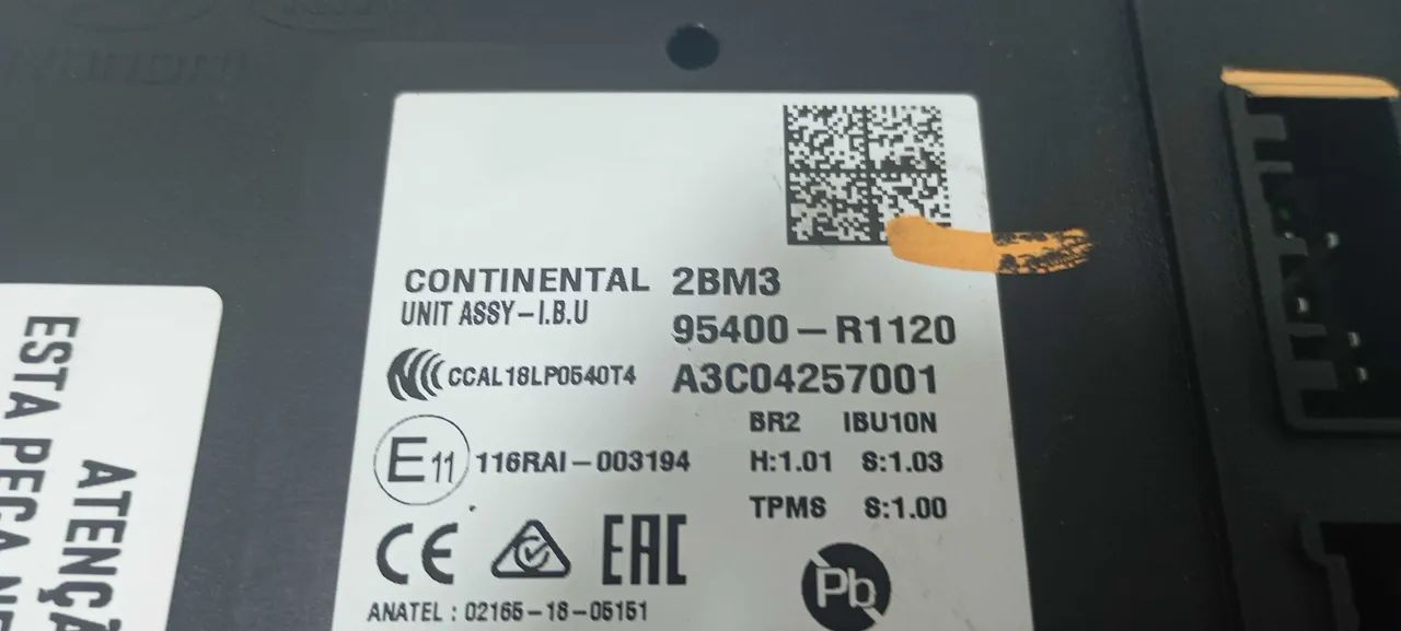 Modulo Bcm Hb20 Vision 1.0 2021 95400r1120 Programar