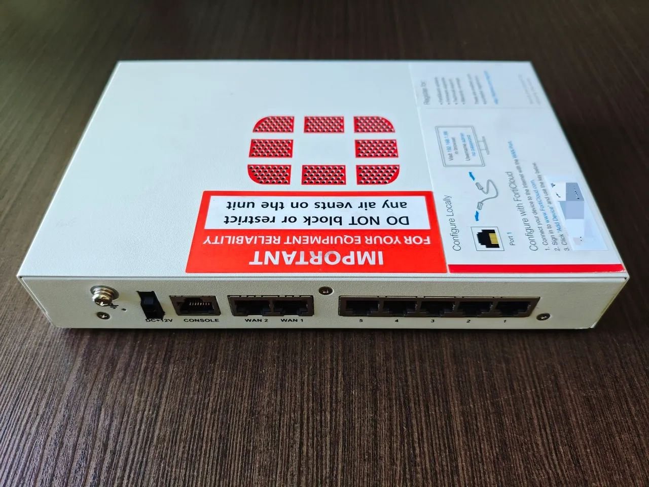 Firewall Fortinet Fortigate 50E - Foto 5