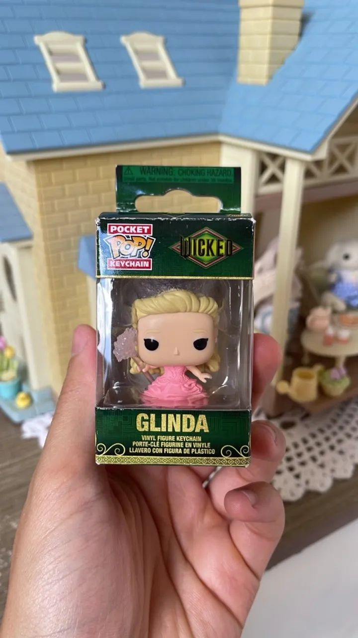 Funko Pop! Chaveiro Wicked - Glinda