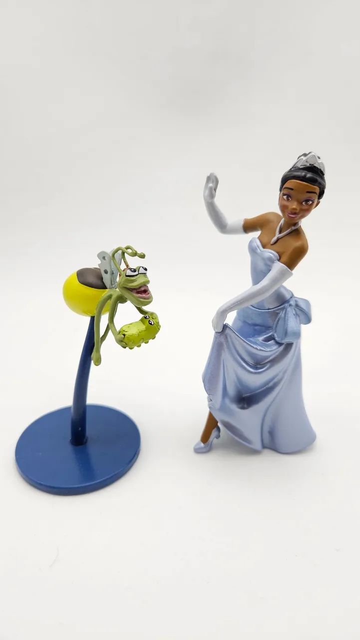 Miniaturas Tiana e Ray (Disney Store)