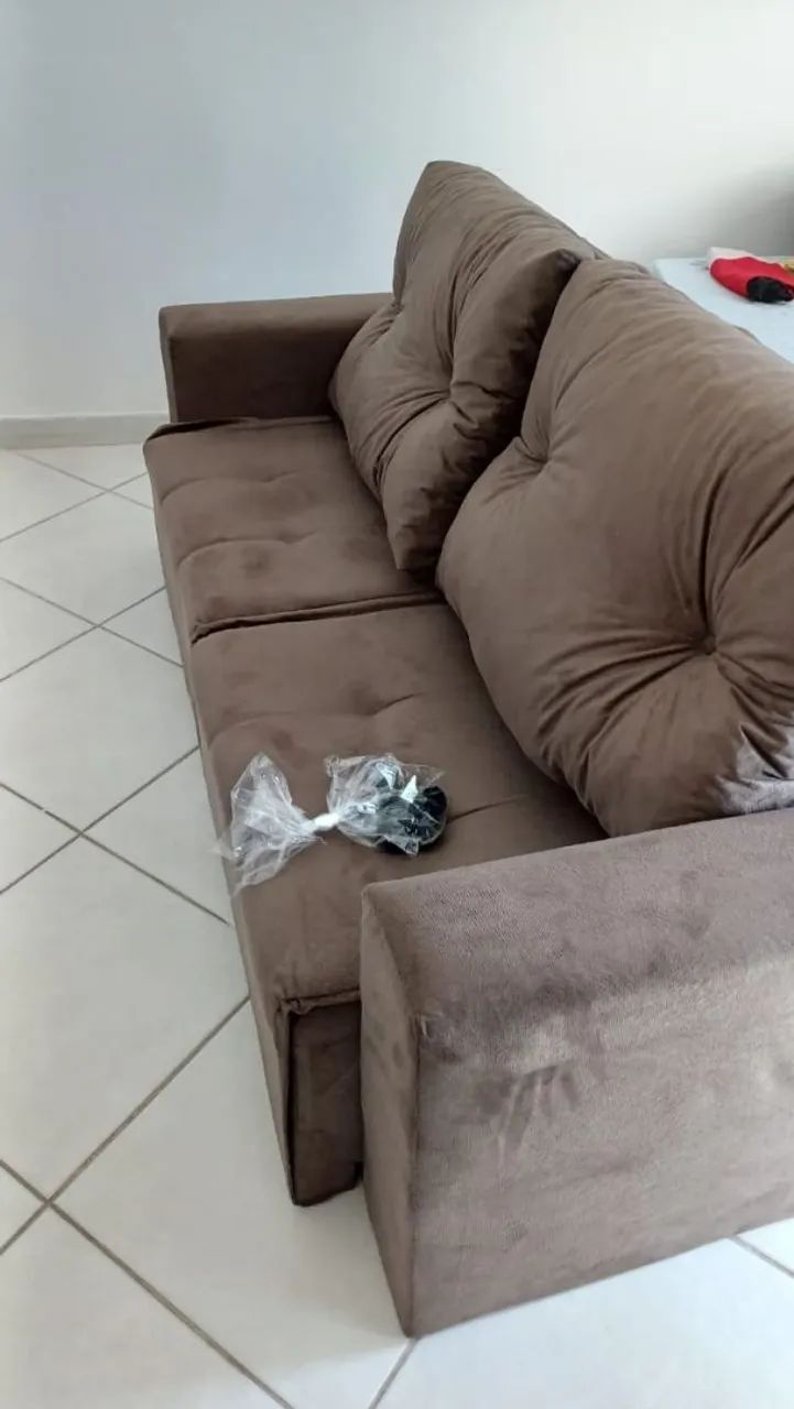 SOFA RETRATIL 1.80 FRETE GRÁTIS PAGA NA ENTREGA  - Foto 3