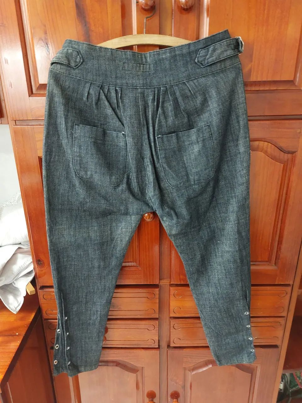 Calça Cinza Tamanho 40 - Foto 2