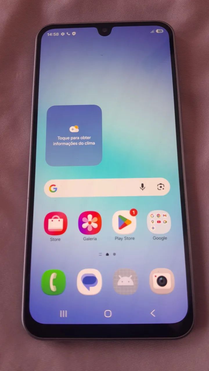 Celular Samsung A17 256 gigas perfeito 