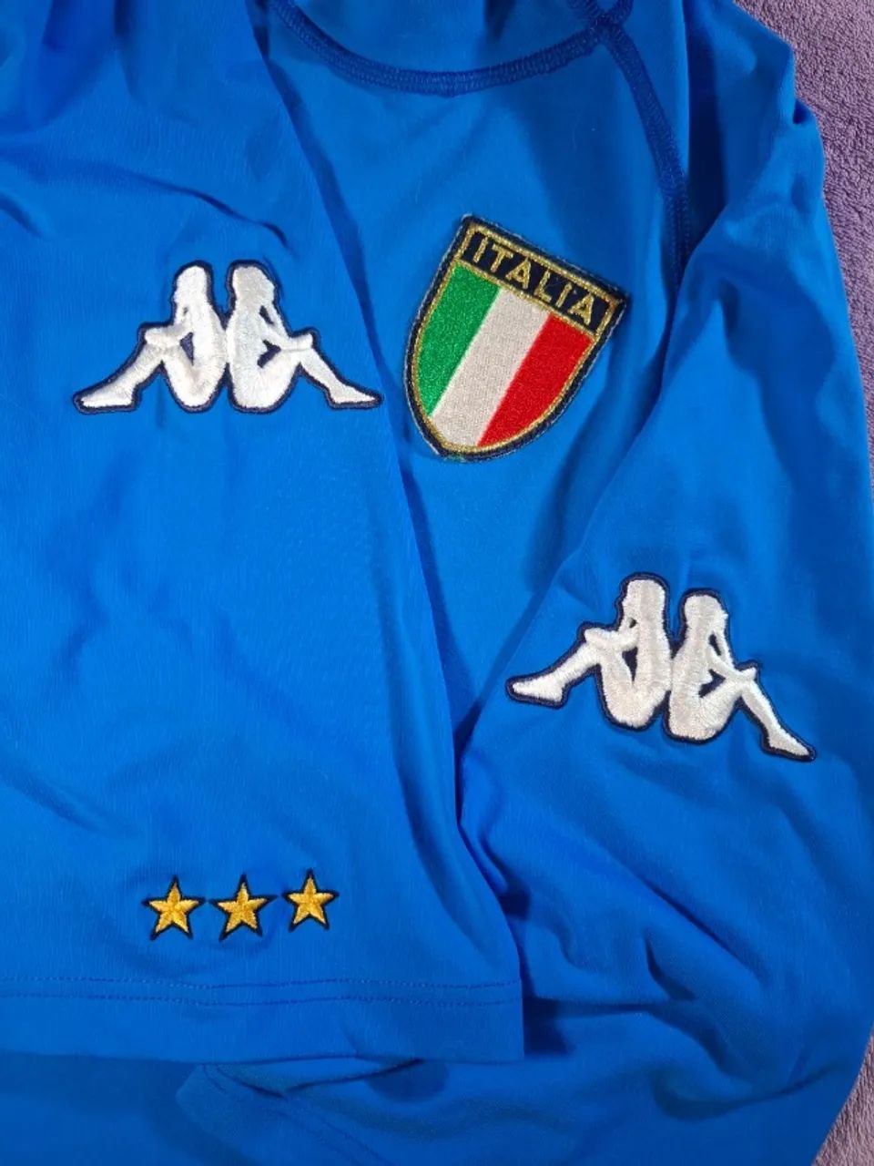 Camisa Itália Kappa 2002 - GG - Foto 2