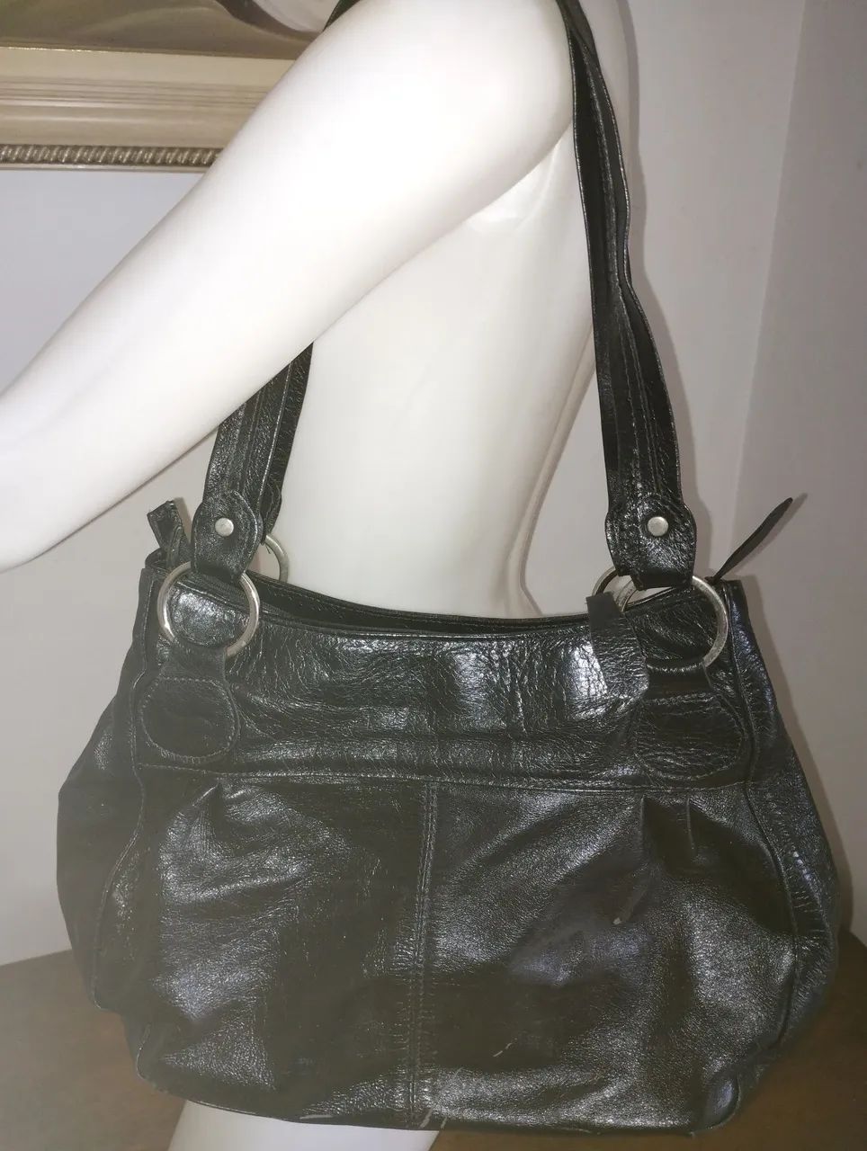 Bolsa de ombro couro legítimo  - Foto 2