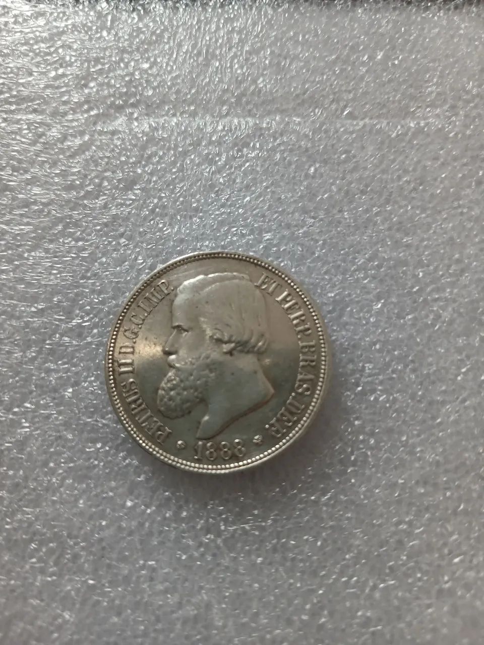 Moeda antiga 1000 reis 1888