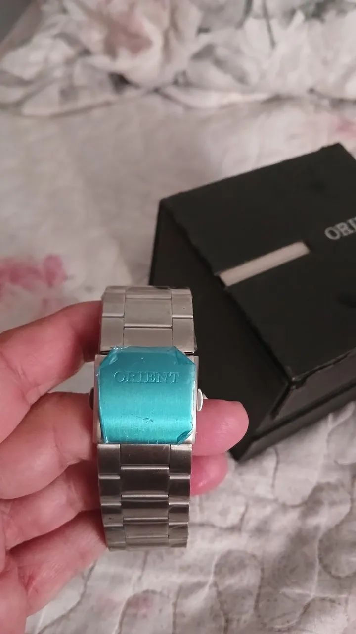 Relogio Orient Quartz Novo - Foto 3