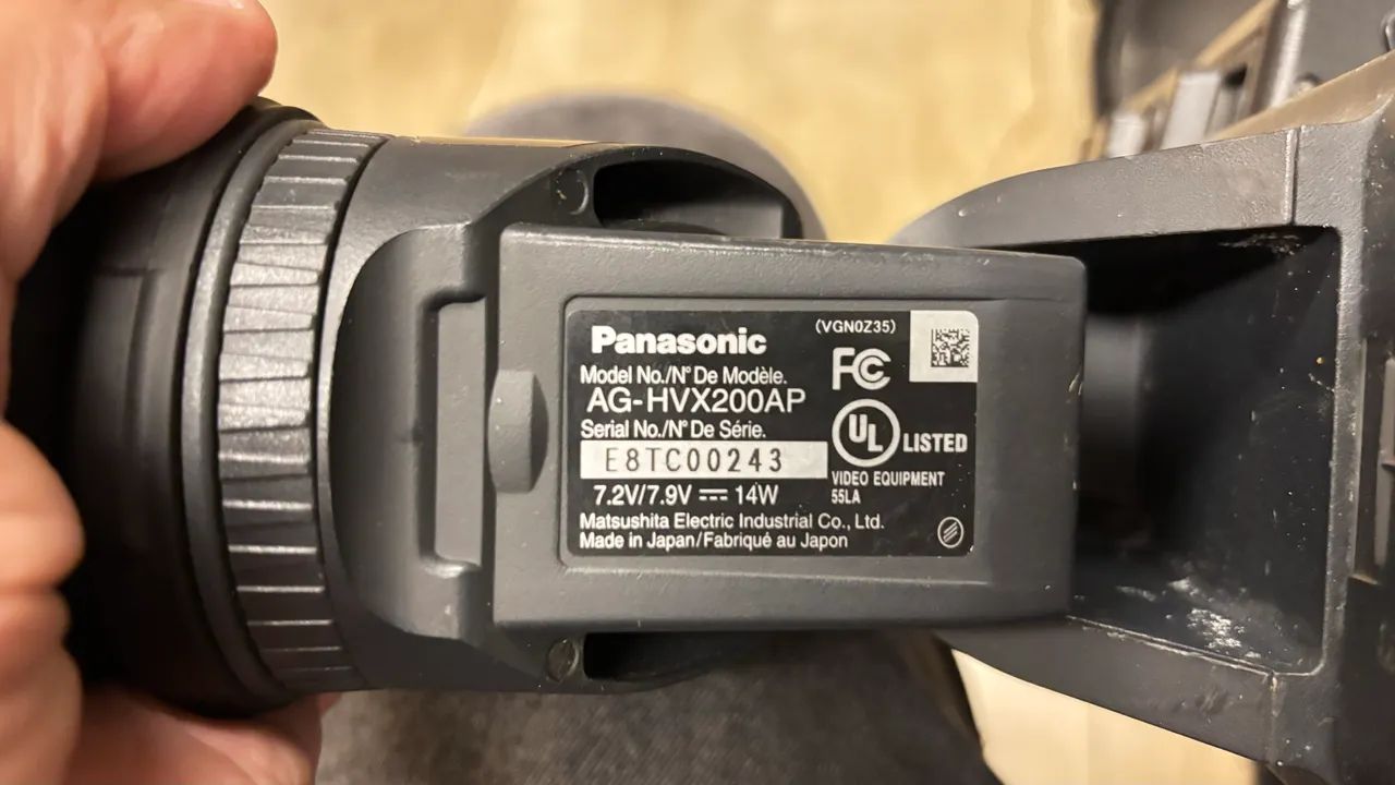 Câmera Panasonic AG-HVX200AP - Foto 3