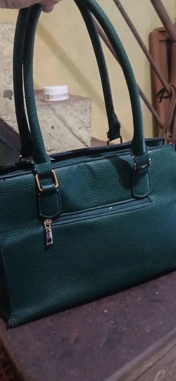 Bolsa de couro feminina - Foto 2