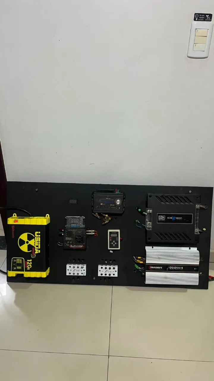 Som Completo 2 graves e Tampão + porta módulo - VENDO SEPARADO TAMBÉM - Foto 4