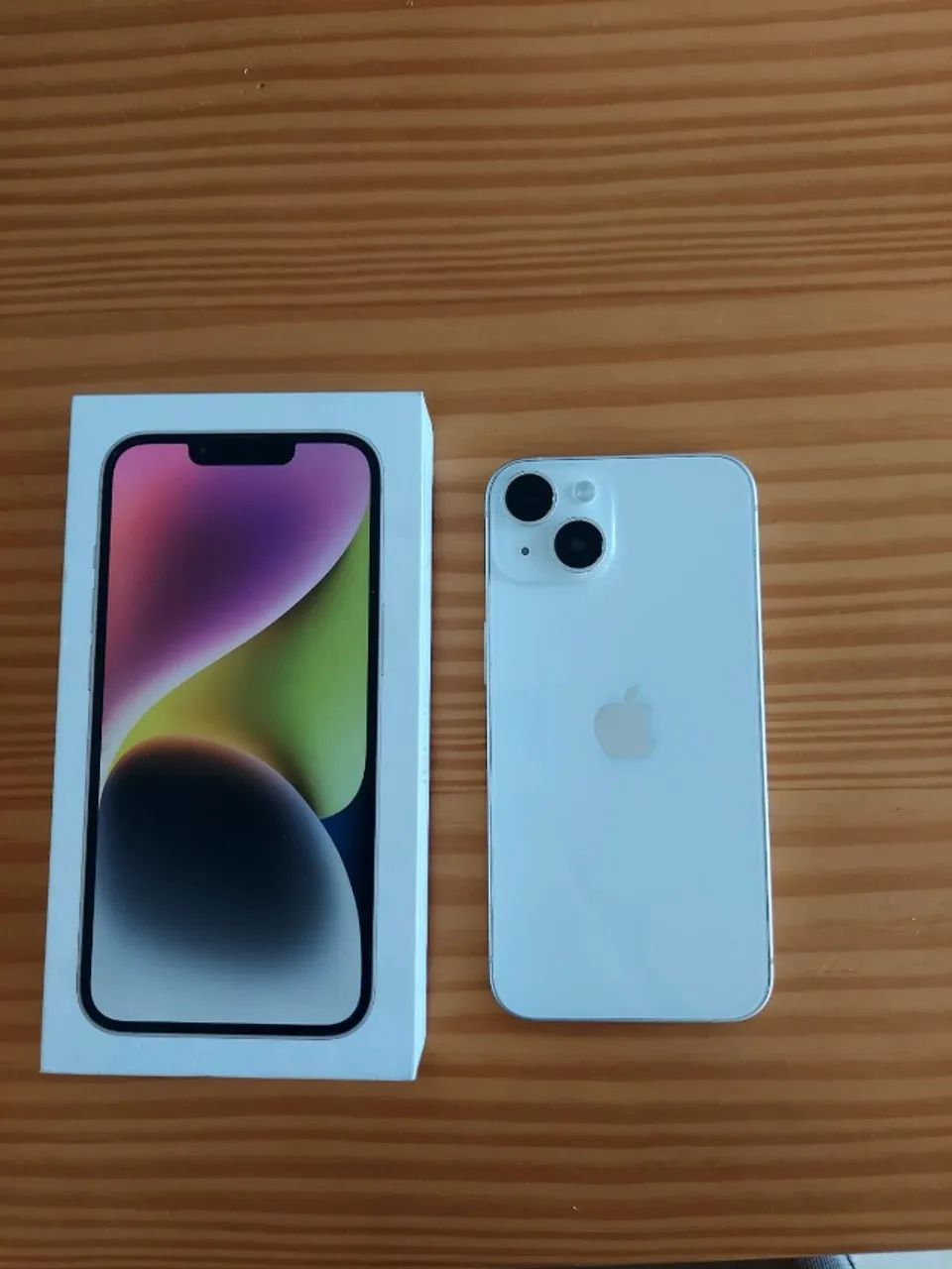 iPhone 14 128 GB Branco Estelar - Excelente Estado - Foto 2