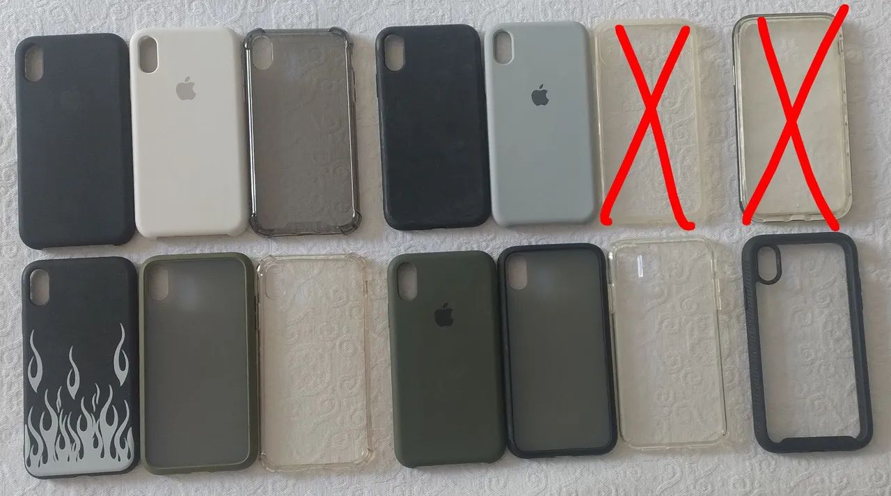Lote de 12 capas iPhone XR - Foto 2