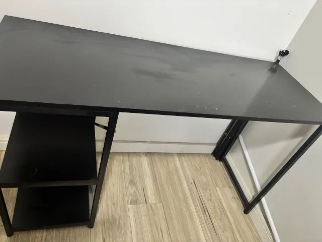 Mesa escrivaninha preta