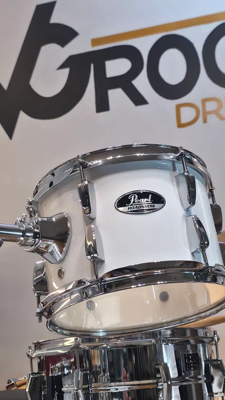 Bateria Pearl RoadShow Whait solid. - Foto 3
