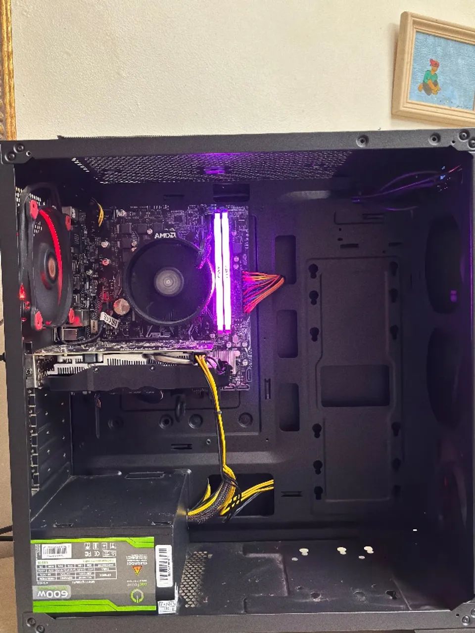 PC COMPLETO COM PLACA DE VÍDEO  - Foto 3