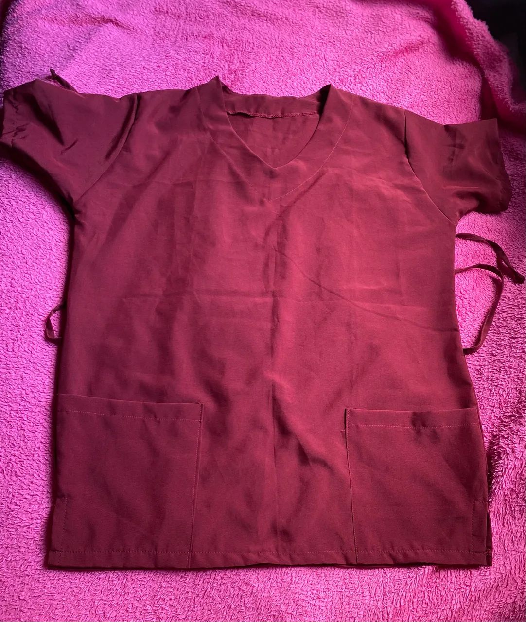 Scrub/roupa de hospital bordô - Foto 2