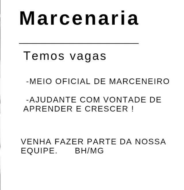 Ajudante Marcenaria