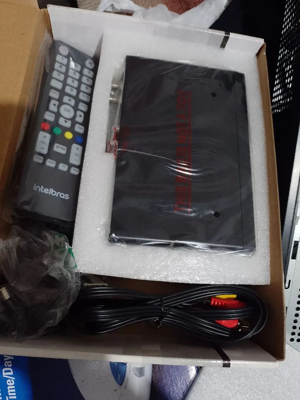 Tv digital receptor decoder novo sem uso rca