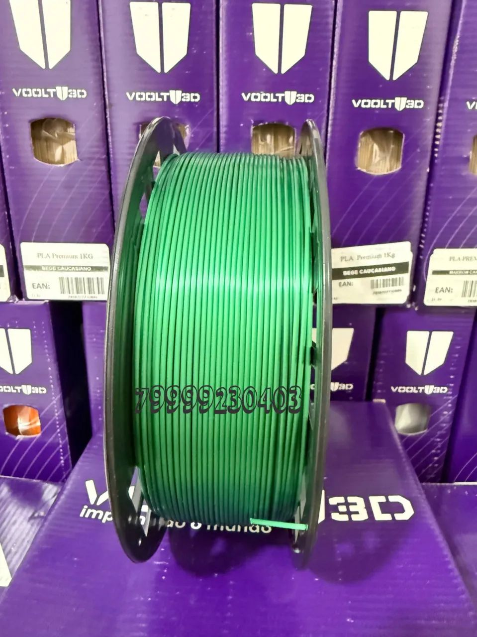 Filamento pla Verde dual Collor 