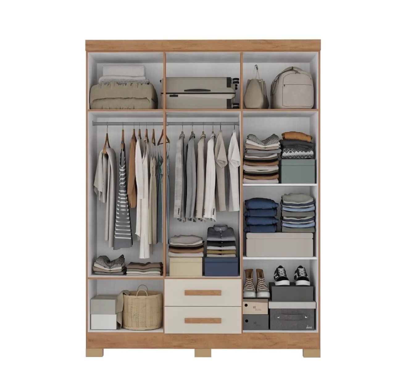 Guarda roupa 6p 2g São Luís  - Foto 2