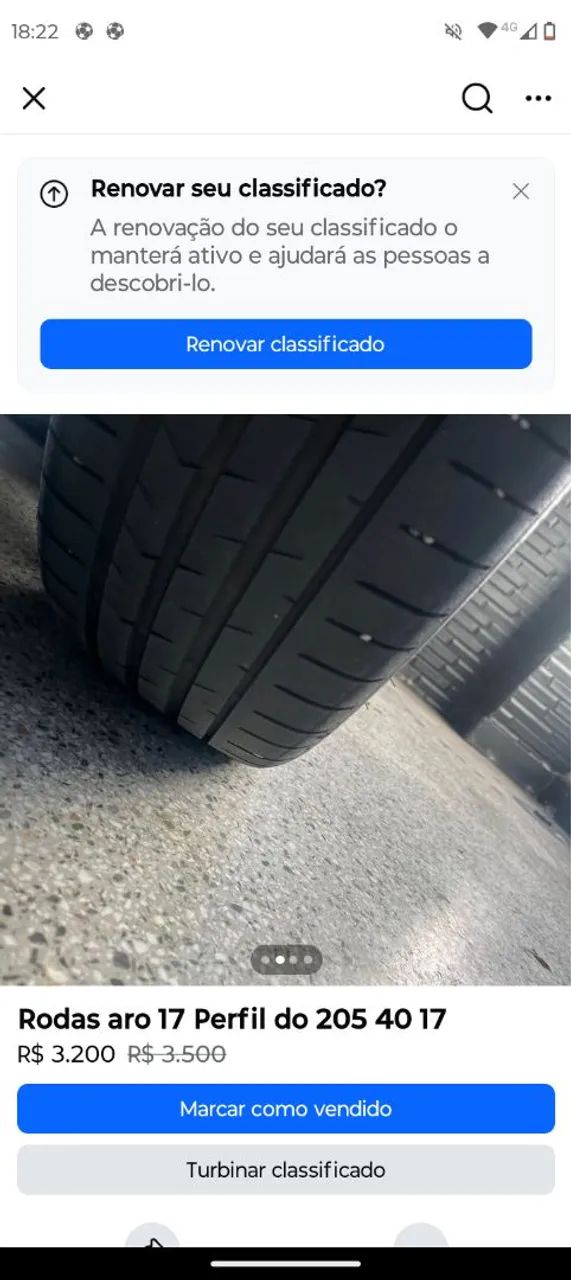 Rodas aro 17 tala 07 - Foto 4