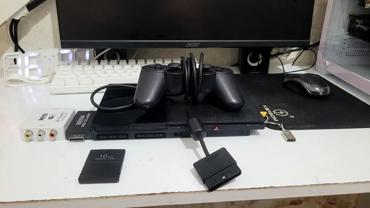 Vendo ps2 em quase perfeito estado - Foto 5