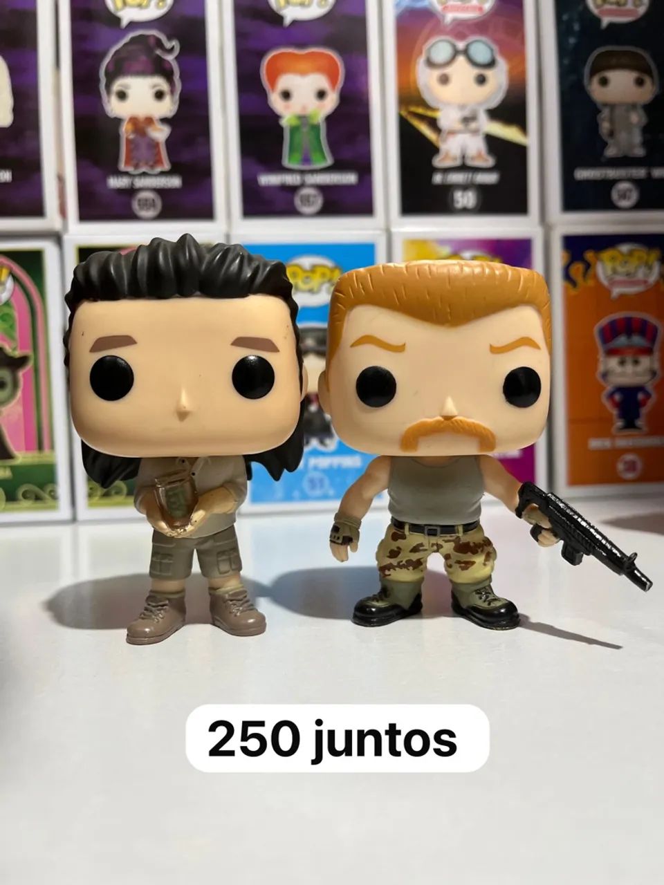 Funko pop The Walking Dead abraham e eugene 