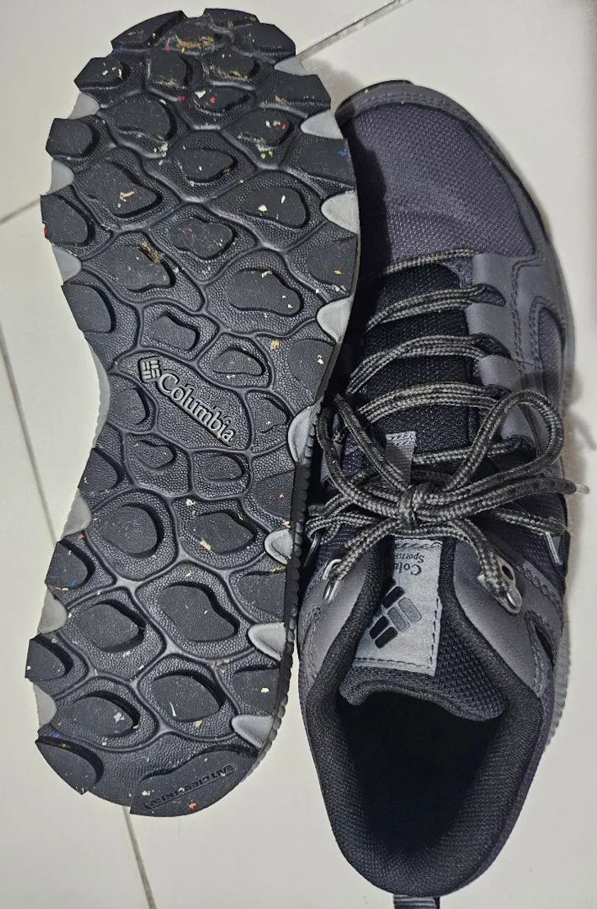 Bota Columbia Re Peak Mid Grafite - cinza - Foto 2