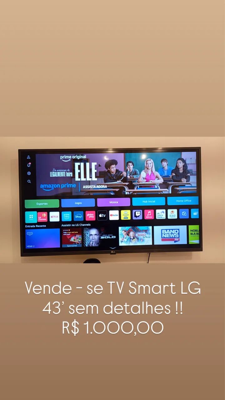 TV Smart LG 43?