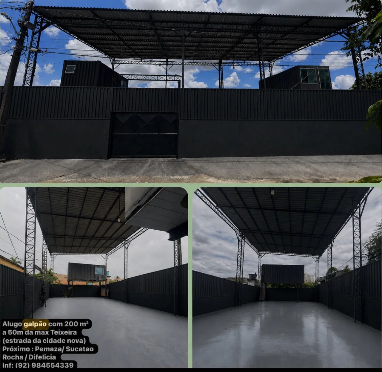 Galpão na av max Teixeira (50 m)