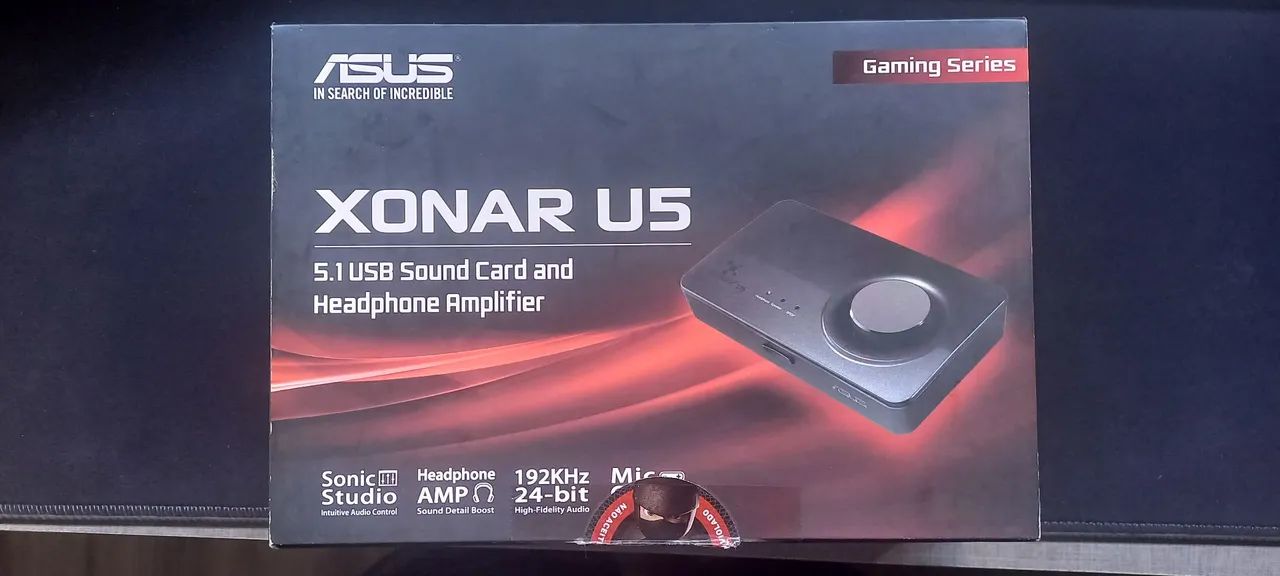Placa de som Asus Xonar U5 